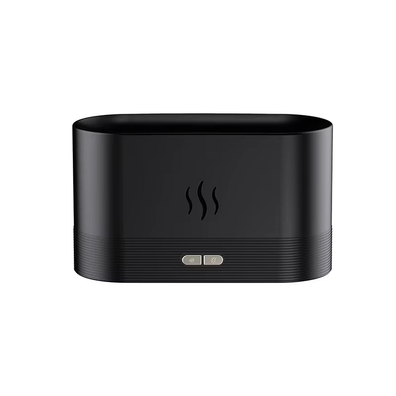 Essential Oil USB Ultrasonic Flame Humidifier Led Colorful Fire Flame Aroma Oil Diffuser