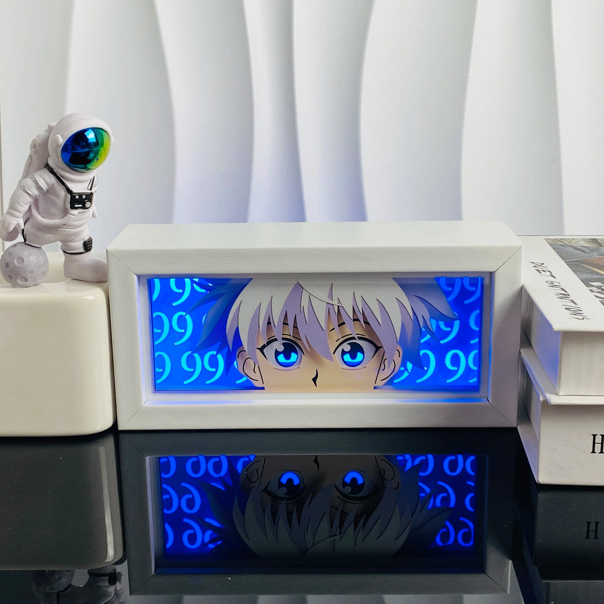 Paper Cut Shadow Box Anime Led Light Box for Room Decor Desk Lightbox Birthday Gift Table Lamp Birthday Gift Halloween