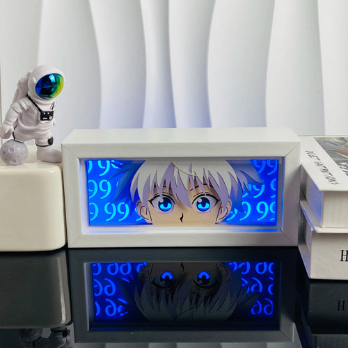 Paper Cut Shadow Box Anime Led Light Box for Room Decor Desk Lightbox Birthday Gift Table Lamp Birthday Gift Halloween