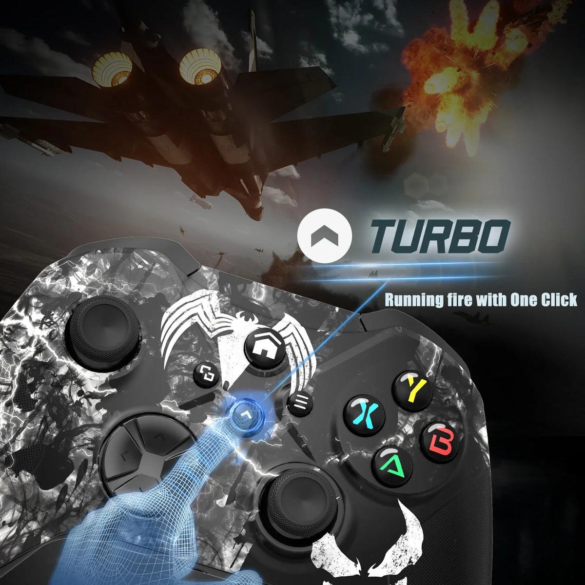 Wifi Wireless Controller for Xbox One Series X/S Pc 6-Axis Gyro Sensor Dual Vibration Hall Effect Joystick Gaming Xgamepad