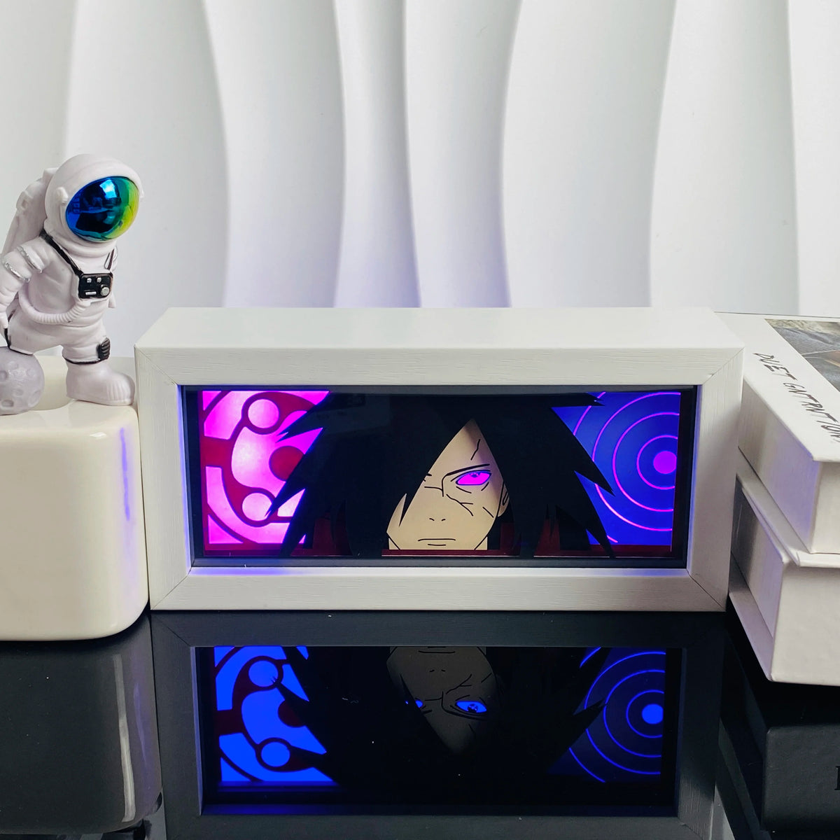 Paper Cut Shadow Box Anime Led Light Box for Room Decor Desk Lightbox Birthday Gift Table Lamp Birthday Gift Halloween