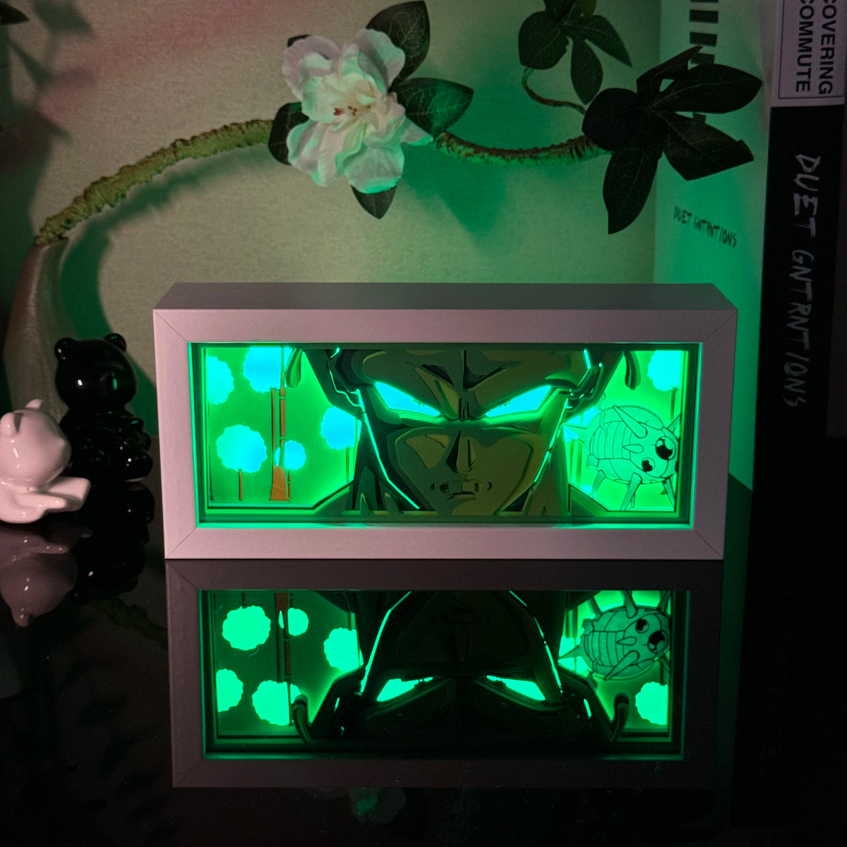 Paper Cut Shadow Box Anime Led Light Box for Room Decor Desk Lightbox Birthday Gift Table Lamp Birthday Gift Halloween