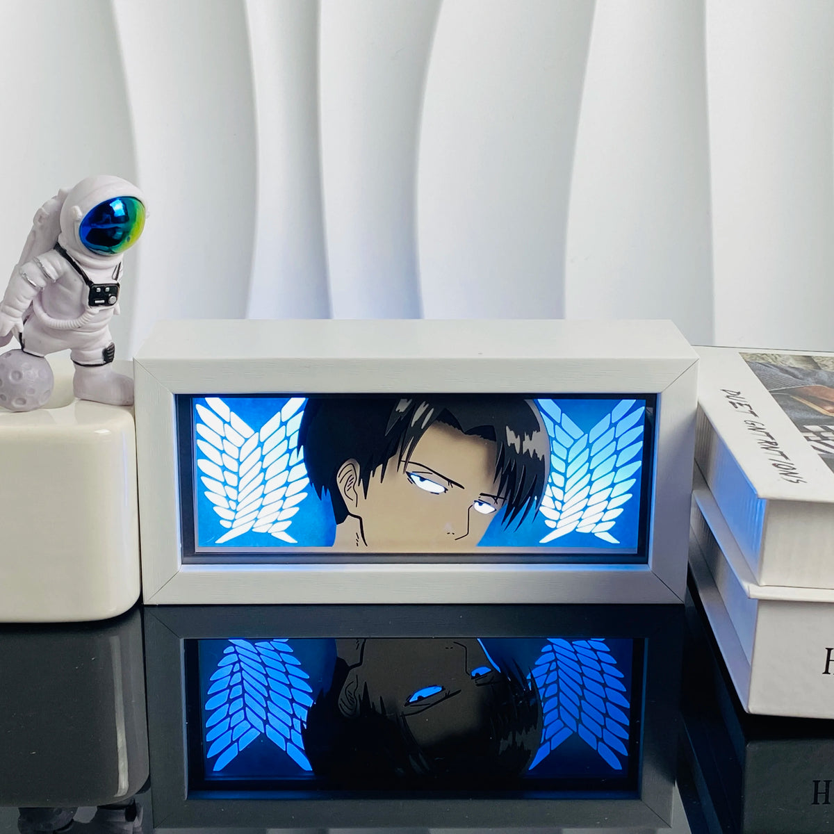 Paper Cut Shadow Box Anime Led Light Box for Room Decor Desk Lightbox Birthday Gift Table Lamp Birthday Gift Halloween