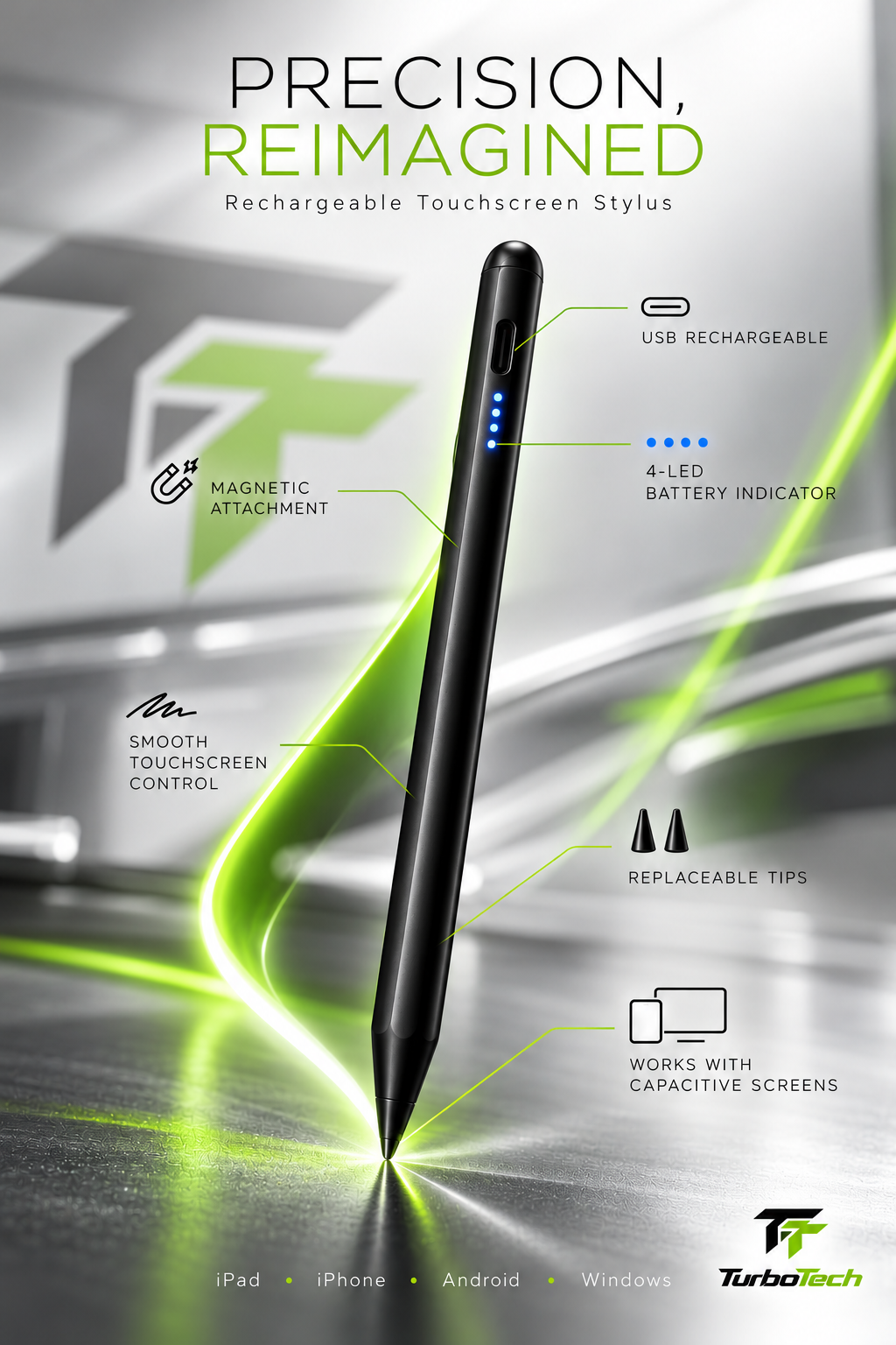 Stylus Pen for Tablet, Mobile, IPhone, IPad Apple Pencil for Android & IOS